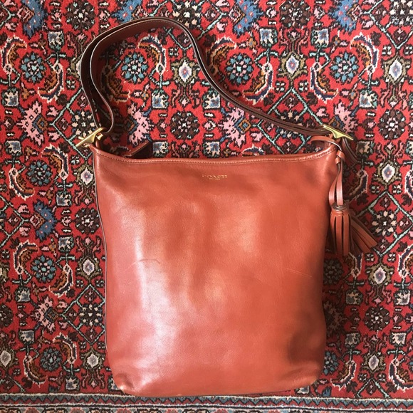 Coach Bags Coach Legacy Retro Cognac Duffle Hobo Bag Poshmark